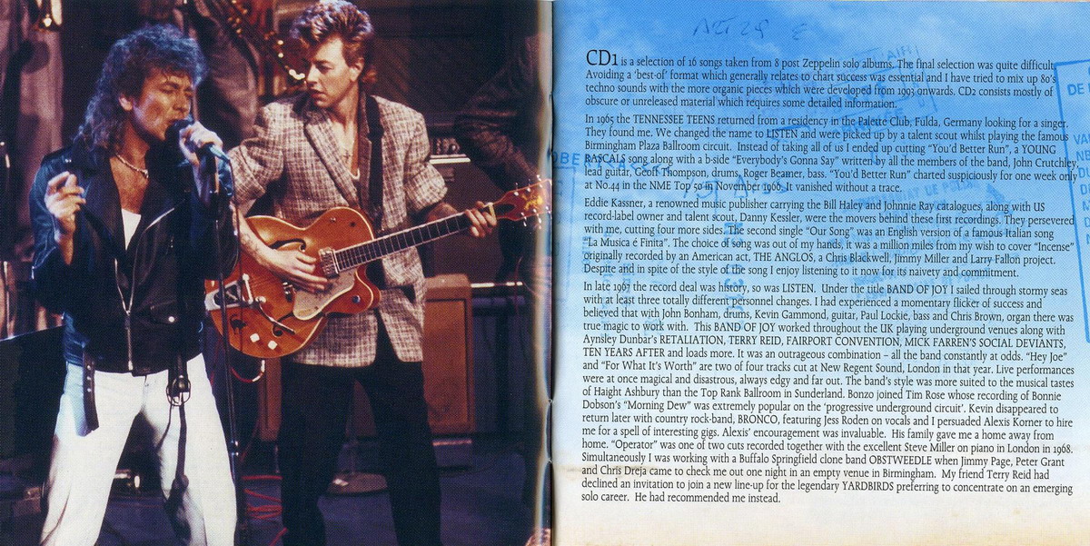 Sixty Six To Timbuktu booklet