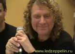 Interview: Robert Plant at British Embassy, Moscow, Russia, 13 november 2002