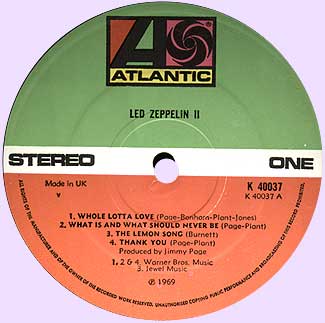 Led Zeppelin II: The Lemon Song - Burnett credit